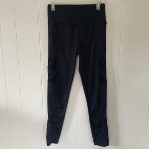 Black High-Waisted Leggings